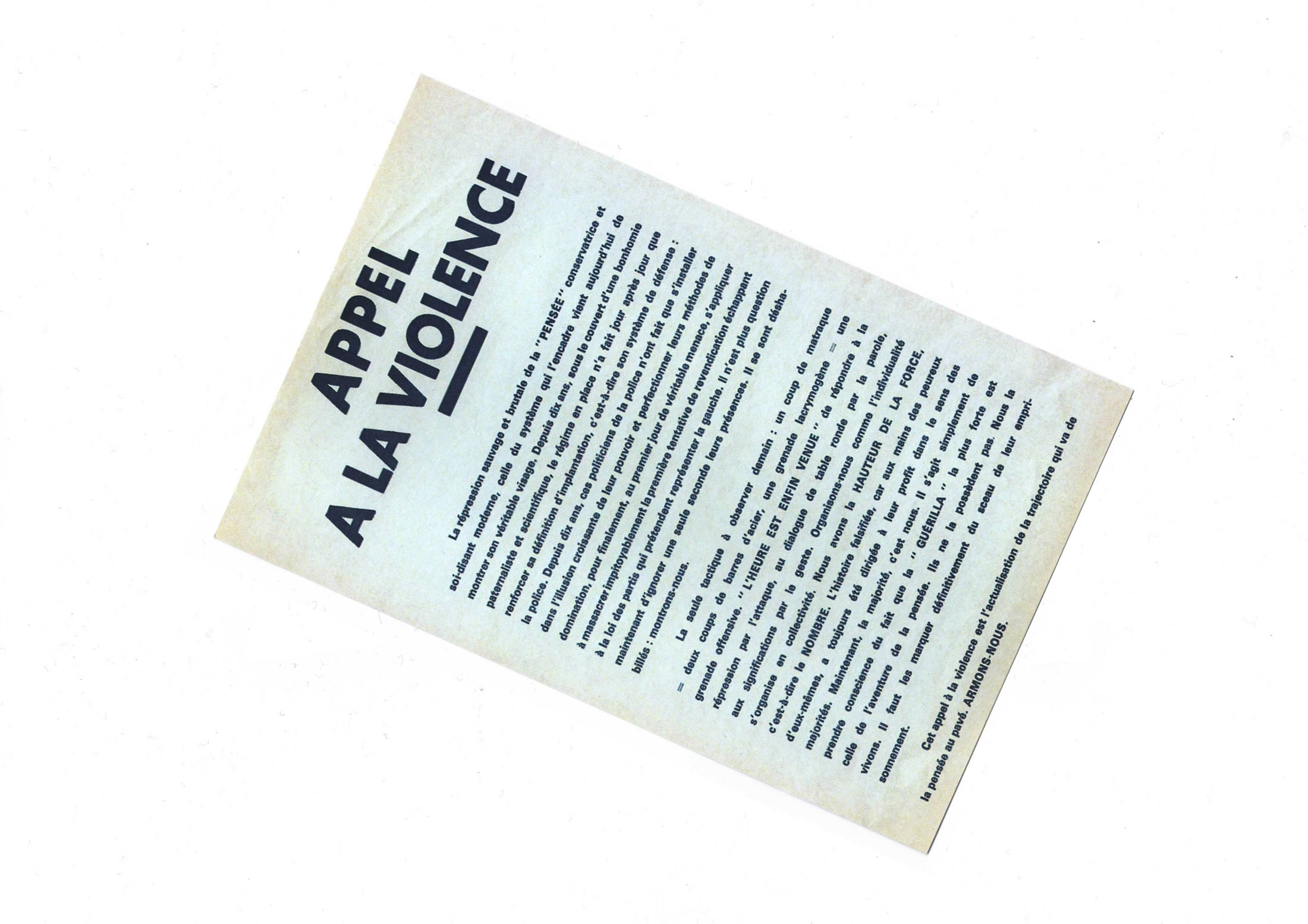 forde - flyer - Prologue to the Eternal Return of the Real