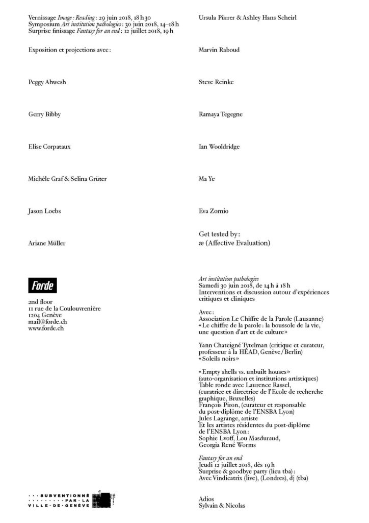 Forde Image: Reading